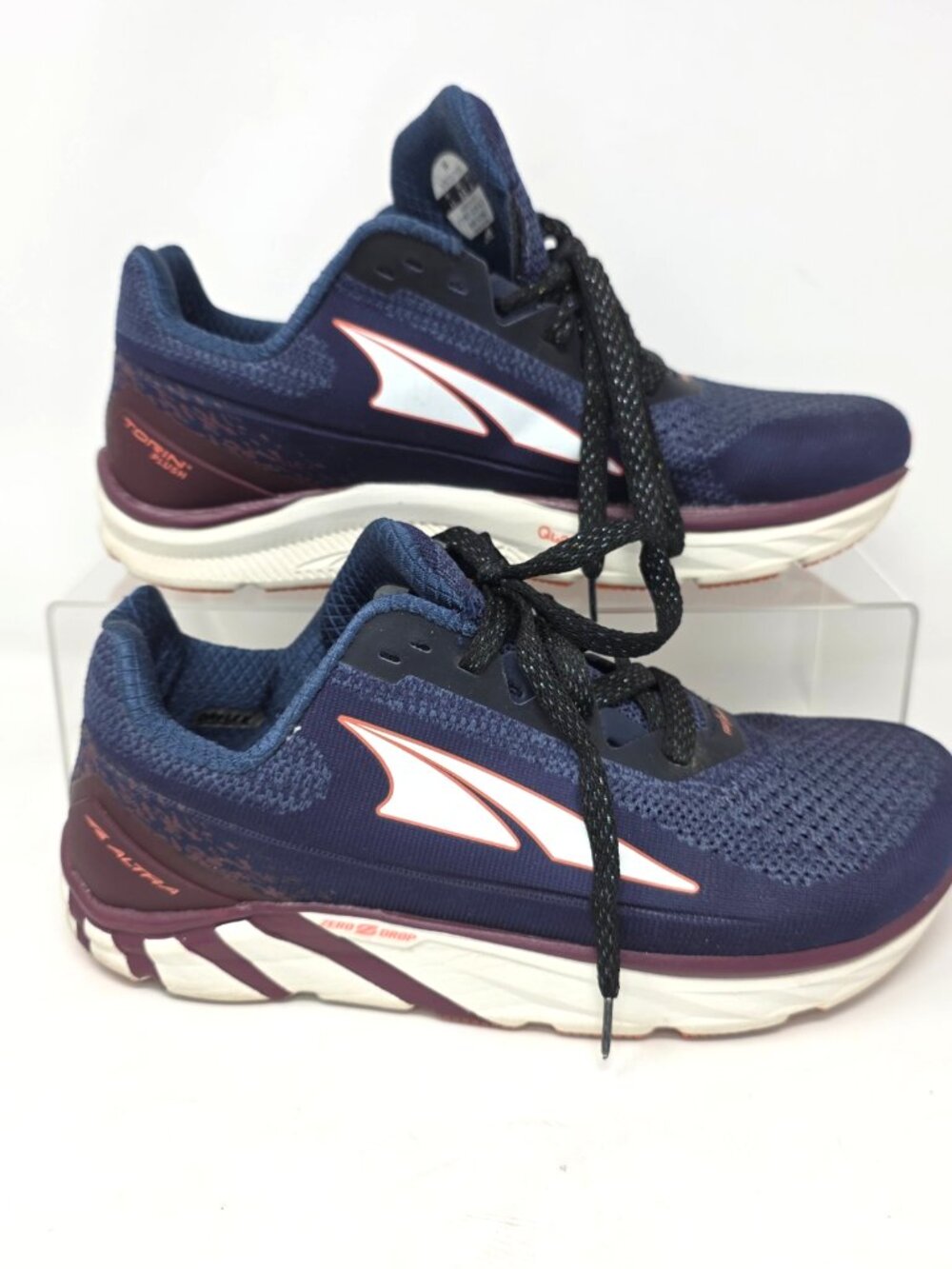 Altra Torin 4 Plush Running Shoes Womens 8.5 Blue Quantic Zero Drop ALW1937K005